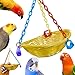 Bonka Bird Toys 1914 Basket Swing Bird Toy cages toys parrot natural conure cockatiel parakeet
