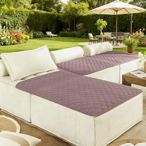 Image of gogobunny 100% Double Sided Waterproof Dog Blanket Soft Pet Bed Cover Reversible Protect Furniture Couch Sofa Car for Puppy Large Dog Cat (Dark Sea Fog /Light Sea Fog, 40x50 Inch (Pack of 1))