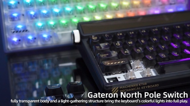 Amazon.com: Machenike KT68 Pro 65% RGB Wireless Compact Mechanical