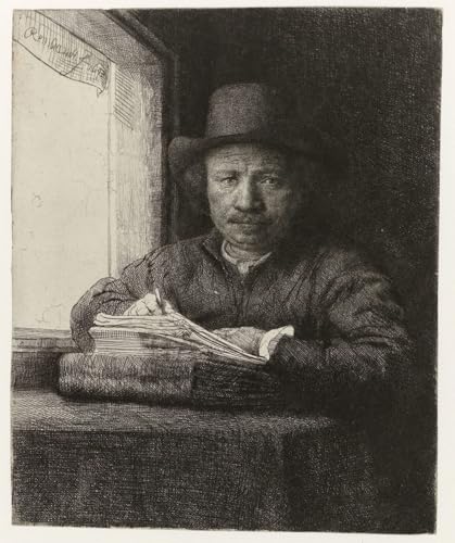 Lienzo de Rembrandt de 60x90cm para inspirar tu salon o estudio de pintura