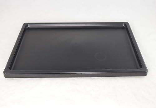 Bandeja japonesa de plástico negro para humedad/goteo para árbol bonsái 13.25 "x 9.25" x 0.75"