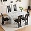 Black Sliver Chairs