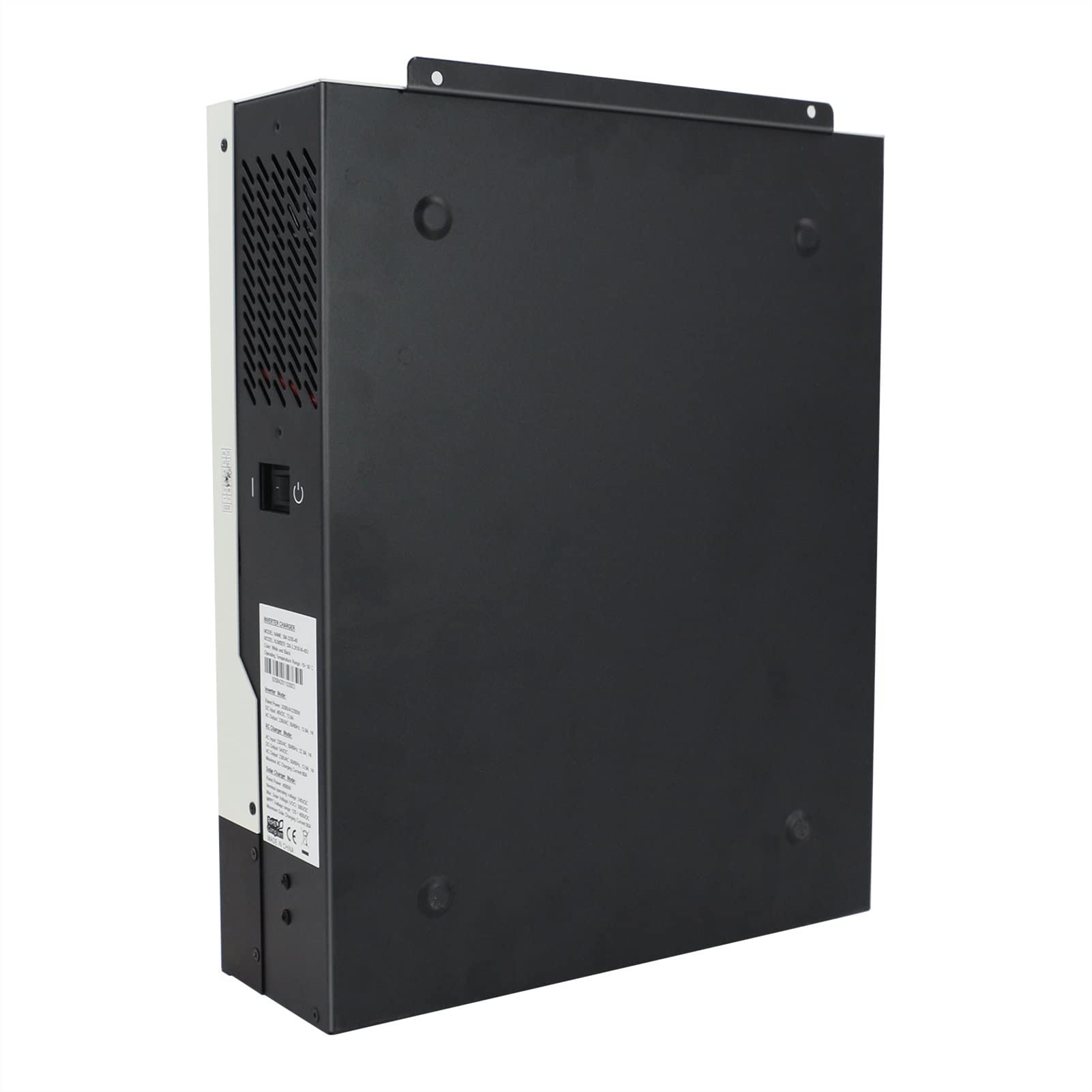 Invertitore Solare, 3200W Ibrido Solar Inverter 2 4V 230 mppt. solare dell'onda del seno puro 8 0A AC. Regolatore di tensione controller carica supporto ricarica for la(SM-3.2KW-WIFI)
