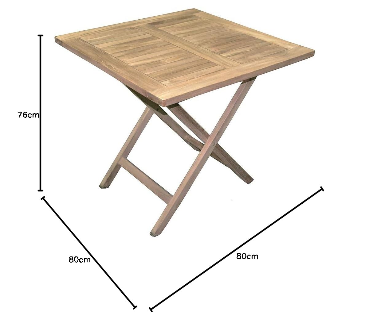 Tavolo Giardino Teak Vulcano