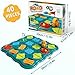 STEM Board Games Kids Toys, Maze Brain Teaser Puzzles Learning Games, Logic Road Track Building Blocks Educational Montessori Preschool Birthday Boys Girls Gifts for Kids Ages 3 4 5 6 7 8 Year Old