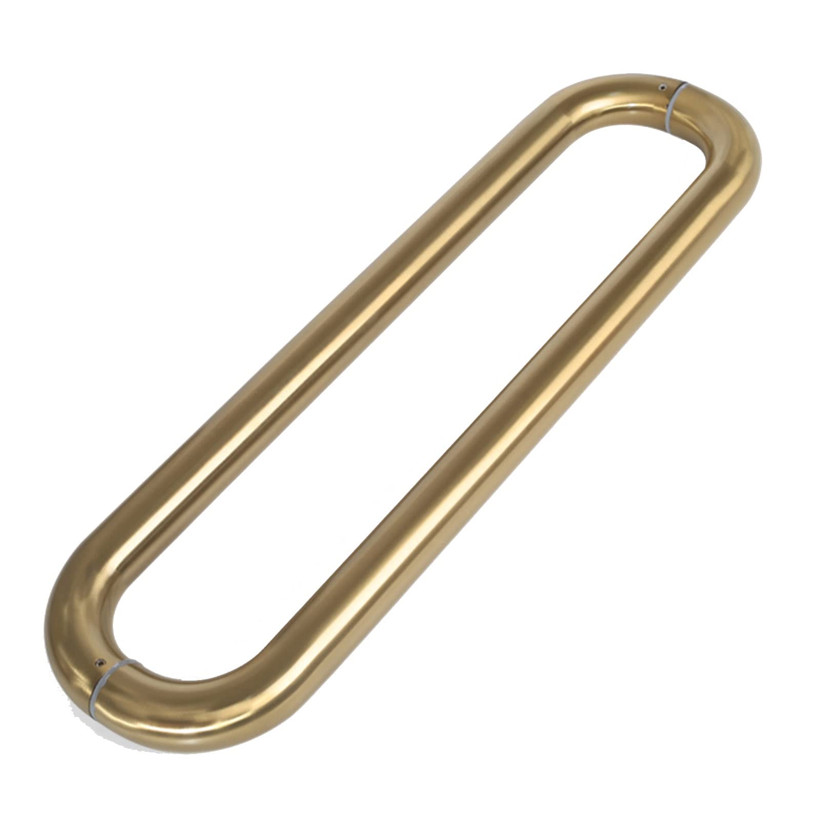 BHGFYXBS Door Handle Modern Sliding Barn Pull, Large Front Door/Shed Doors/Bathroom Door Push Pull Bar Handle, Double Side Mounted Interior Exterior Door Handles,D-60Cm(23.6In),D-60cm(23.6in)