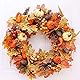 HBell 176-teiliges Thanksgiving-Dekorationsset,künstliche Kürbisse,Halloween-Mini-Kürbisse,Tannenzapfen,Ahornblätter,Eicheln,Herbstdekorationsset,für Herbst,Zuhause,Tischdekoration