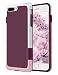 iPhone 7 Plus Case, GOSHELL Ultra Hybrid Impact 3 Color Shockproof Anti-Scratch Protective Bumper Case Flexible Slim Fit Durable Soft TPU & Hard PC Cover for Apple iPhone 7 Plus(5.5 Inch) - Wine Red