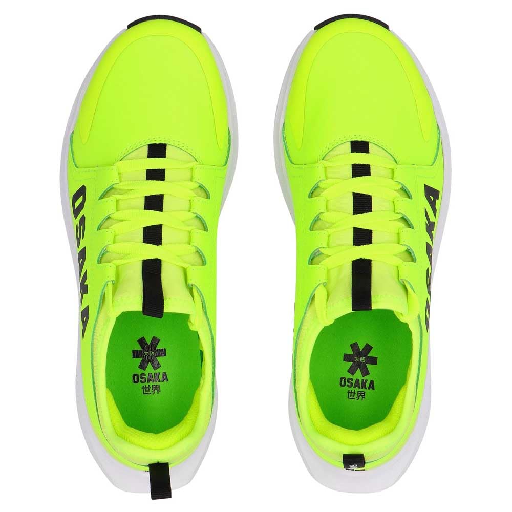 Osaka Kinder Hockeyschuhe Furo Play, feldhockey Schuhe - Fluo
