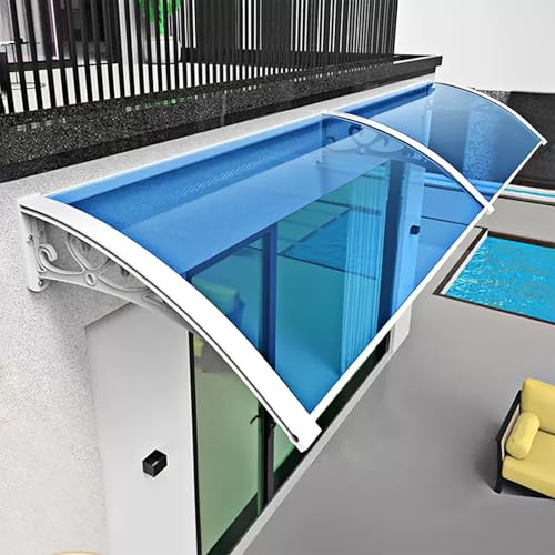 Toldo impermeable para ventana que evita filtraciones por lluvia y nieve en su puerta