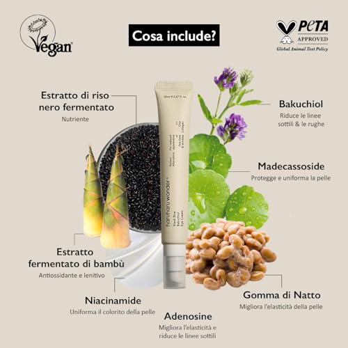 Haruharu Wonder Black Rice Bakuchiol Eye Cream 20Ml (Confezione Da 2) | Cura Delle Rughe, Alternativa Al Retinolo Naturale | Cruelty Free - 4