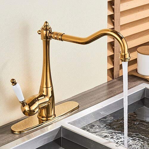 Robinet de bassin mitigeur cascade en laiton pour évier de maison