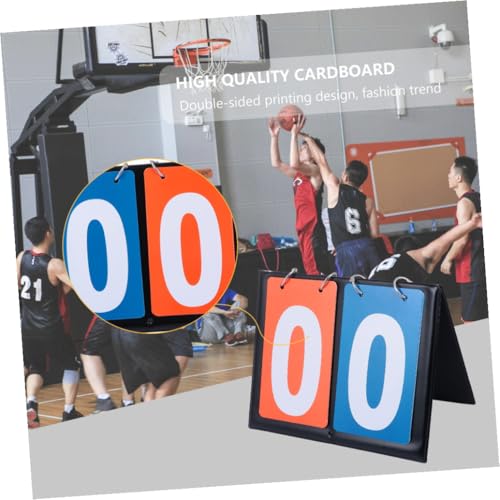 Marcador portátil con volteo para baloncesto ligero miniatura 4
