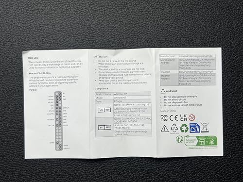 Image of Whisplay HAT for Raspberry Pi Zero W /2W - Audio + Display Expansion Board