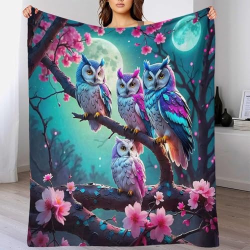 Couverture de lit douce Hiouf avec impression 3D et microfibre premium - 6