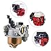 Ceukius GX160 GX200 Carburetor Kit for Honda GX120 GX140 GX160 GX200 5HP 5.5HP 6.5HP Engine, Replaces 16100-ZH8-W61