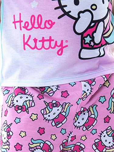 Hello Kitty Pajamas Toddler Girls' Hello Kitty Unicorn 2 Piece Shirt And Pants Sleepwear Pajama Set (2T) #TOP2