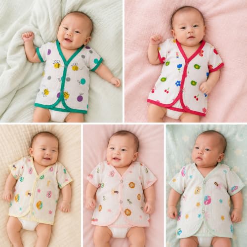 Image of V2M Cotton Jhabla New Born Baby Clothes