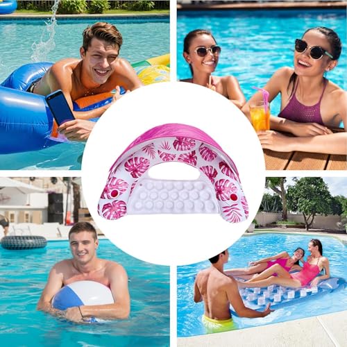 Hamac d'Eau Gonflable et Pliable, Fauteuil Flottant Compact pour Extérieur - 4