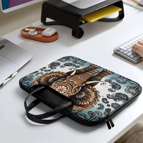 Bolso para portátil impermeable con diseño elefante 17'' miniatura 7