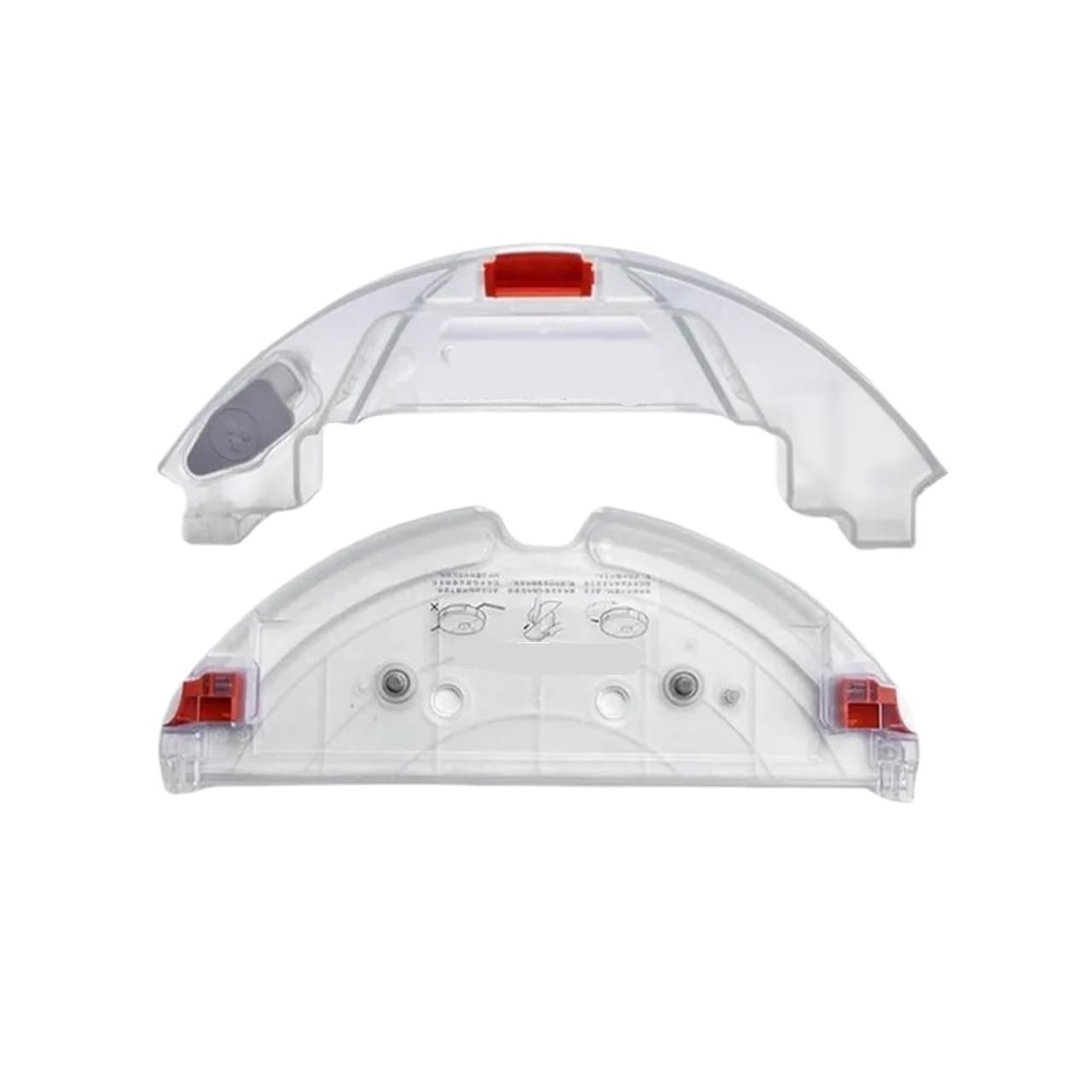 Chsutqiusn 2Pcs Compatible For Roborock，S5 Max S6 Maxv S6 Pure T7 Robot Vacuum