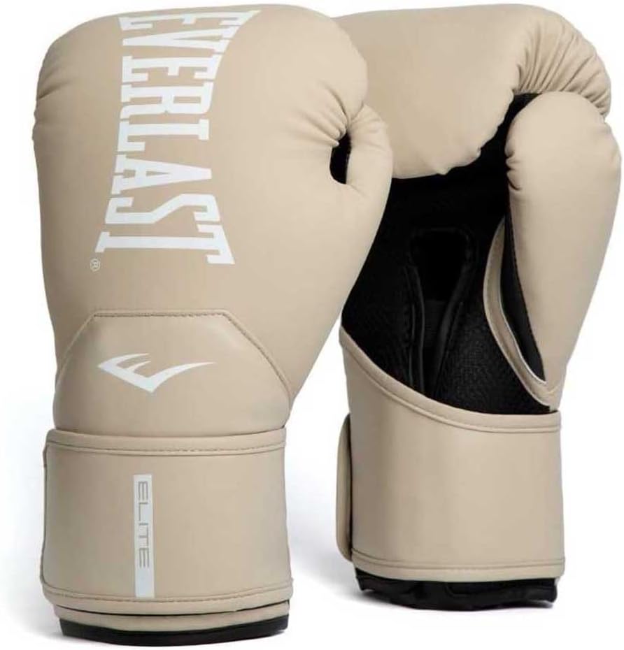 Elite 2 Boxing Gloves (Tan, 16oz)