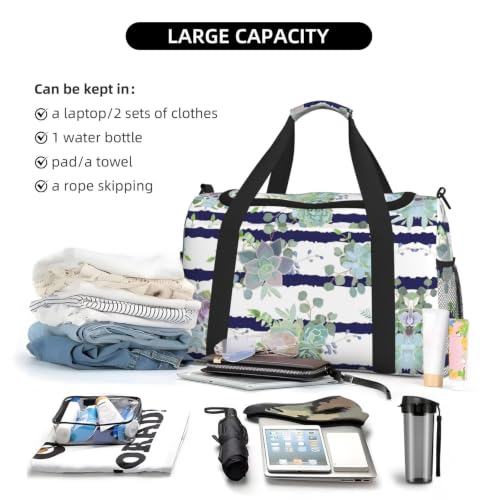 Bolsa de viaje de suculentas para escapadas de fin de semana y tardes de playa 6