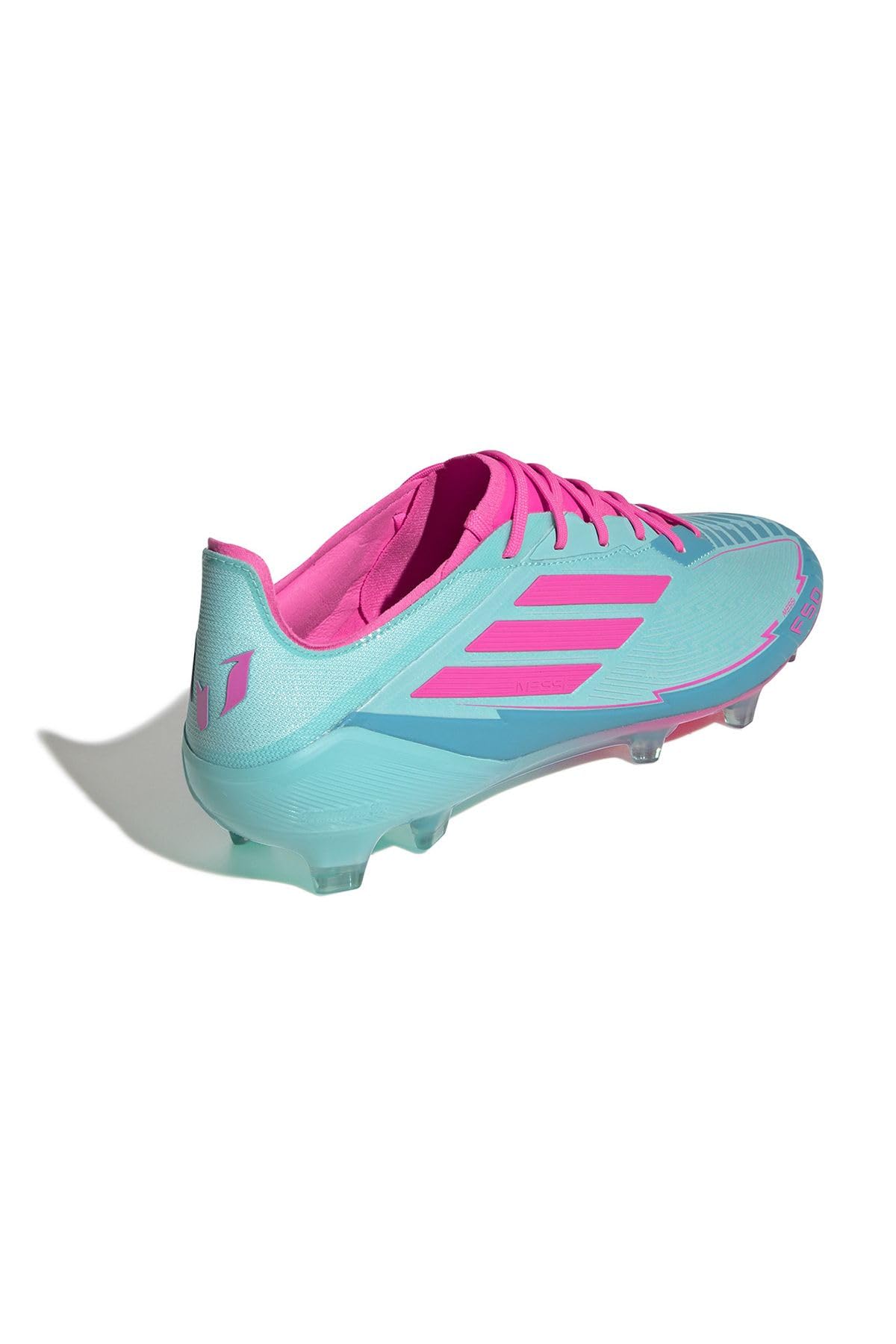 Messi サッカー用スパイク ホワイト/レッド adidas F50 MESSI ELITE FG フットウェアホワイト×ルシッド