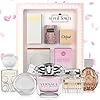 Scent Town 5 Piece Designer Perfume Gift Set Mini Perfumes for Women - Variety Bundle of Miniature 0.17 oz Perfume Bottles - Elegant Perfume Gift Sets for Women - Perfect Perfume Samples for Women Set