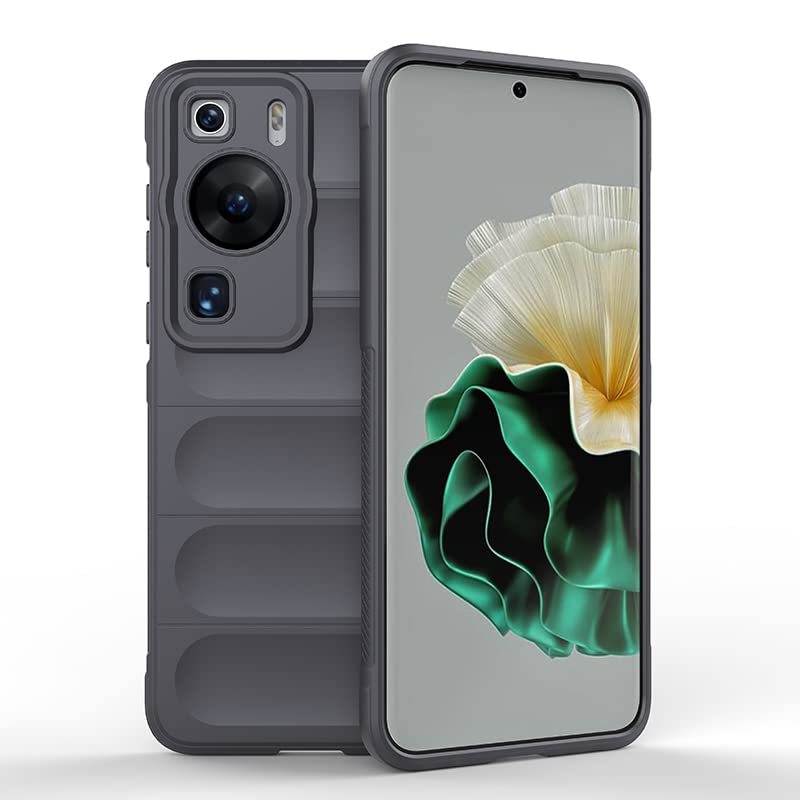 WOKEZ TPU-fodral för Huawei P60 4G - Grå, reptålig och mjuk