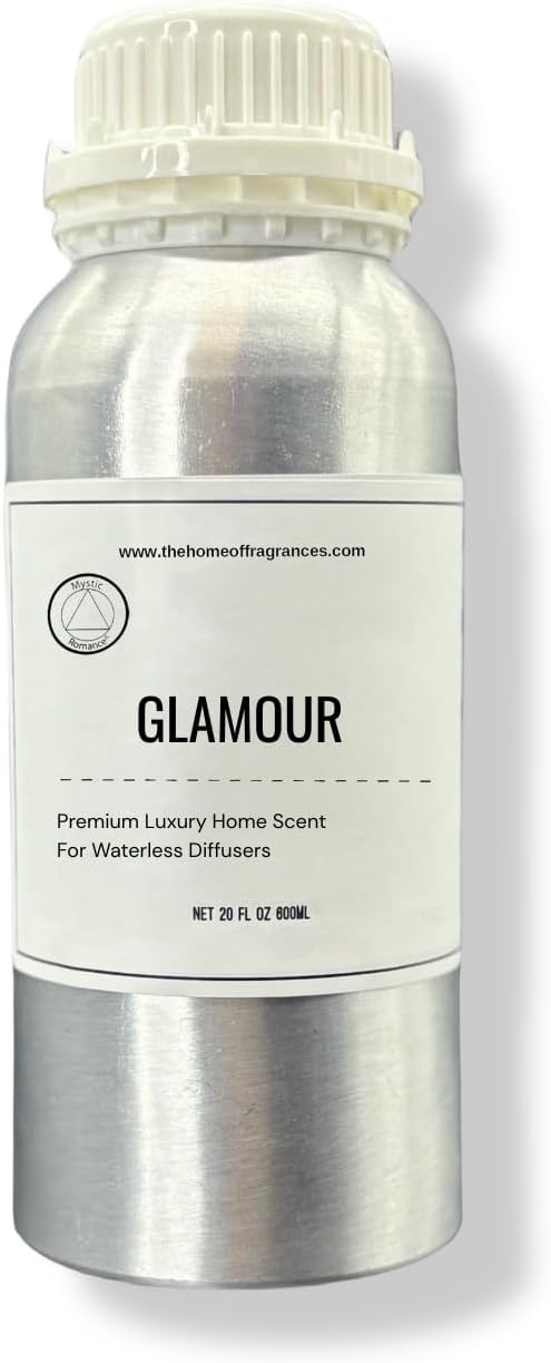 Mystic Romance Glamour 600ml Aroma Oil – Oil Diffuser Air Freshener for Home, Essential Oil Diffuser Fragrance, Diffusers for Home & Apartment Essentials, Bathroom & Living Room Decor Scent (600ml)