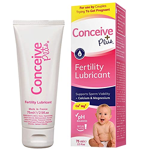 Conceive Plus Mens Fertility Bundle, Fertility Vitamins 60 Count And Fertility Lubricant 2.5 Ounce #TOP3