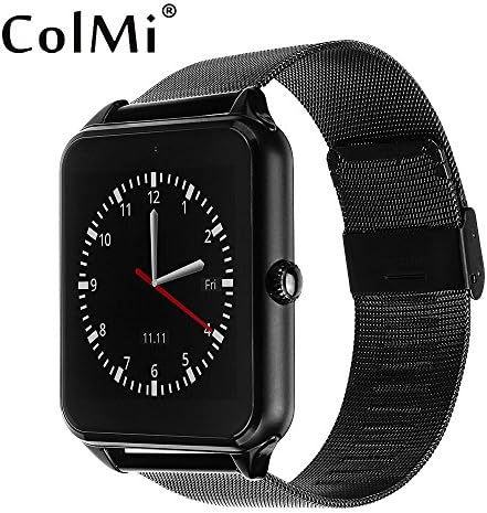 ColMi VS08 Plus Bluetooth SmartWatch for Android Phone (Black)