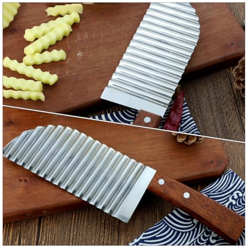 Cortadora Ondulada de Acero Inoxidable para Verduras miniatura 4