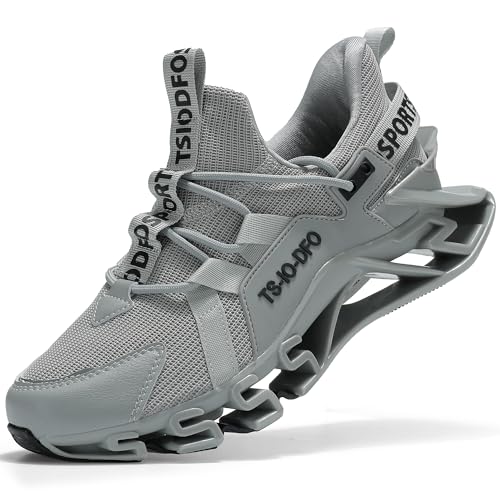 Image of TSIODFO Men Running Shoes Comfort Athletic Walking Sneakers