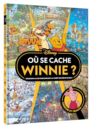 WINNIE L'OURSON - Où se cache Winnie ? Cherche et Trouve - Disney