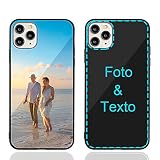 Ya en manzanajugosa.com: MXCUSTOM Funda Personalizada para Apple iPhone 11 Pro, Carcasa Personalizado Teléfono móvil Anti-Rasguños Vidrio Templado Parachoques Suave con Foto Imagen Texto Diseña (GHS-BK-P1)