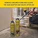 STANLEY Spray Foam Dispensing Gun Cleaner - Uncured Expanding Polyurethane Foam Dissolver - 12.3 oz, 2 Pack