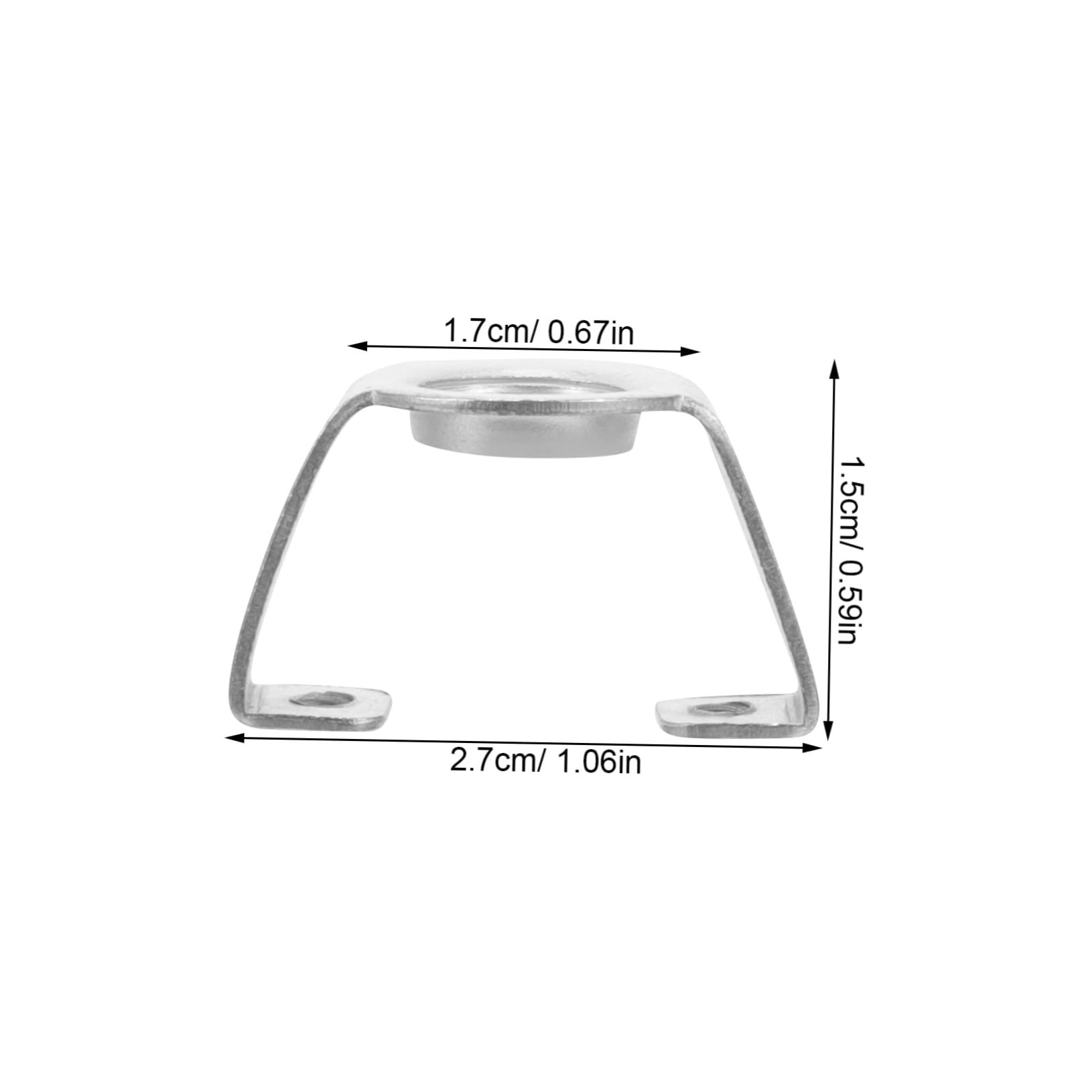 UKCOCO 20 Piezas Soporte para Lámparas de Accesorios de Fijación Compactos y Duraderos para Portalámparas de Repuesto para Iluminación Doméstica