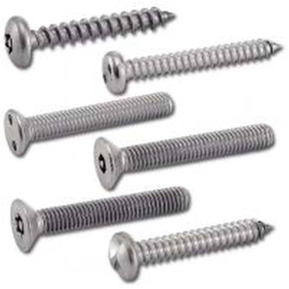 D-Work - Lote de 10 tornillos para metales, cabeza hexagonal (20 x 130 mm, DIN 933, acero inoxidable, A4-80)