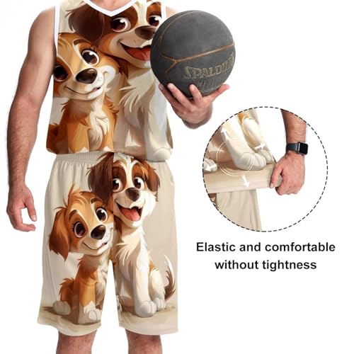 Combinaison de basket-ball avec poches pratiques et grand confort 5XL