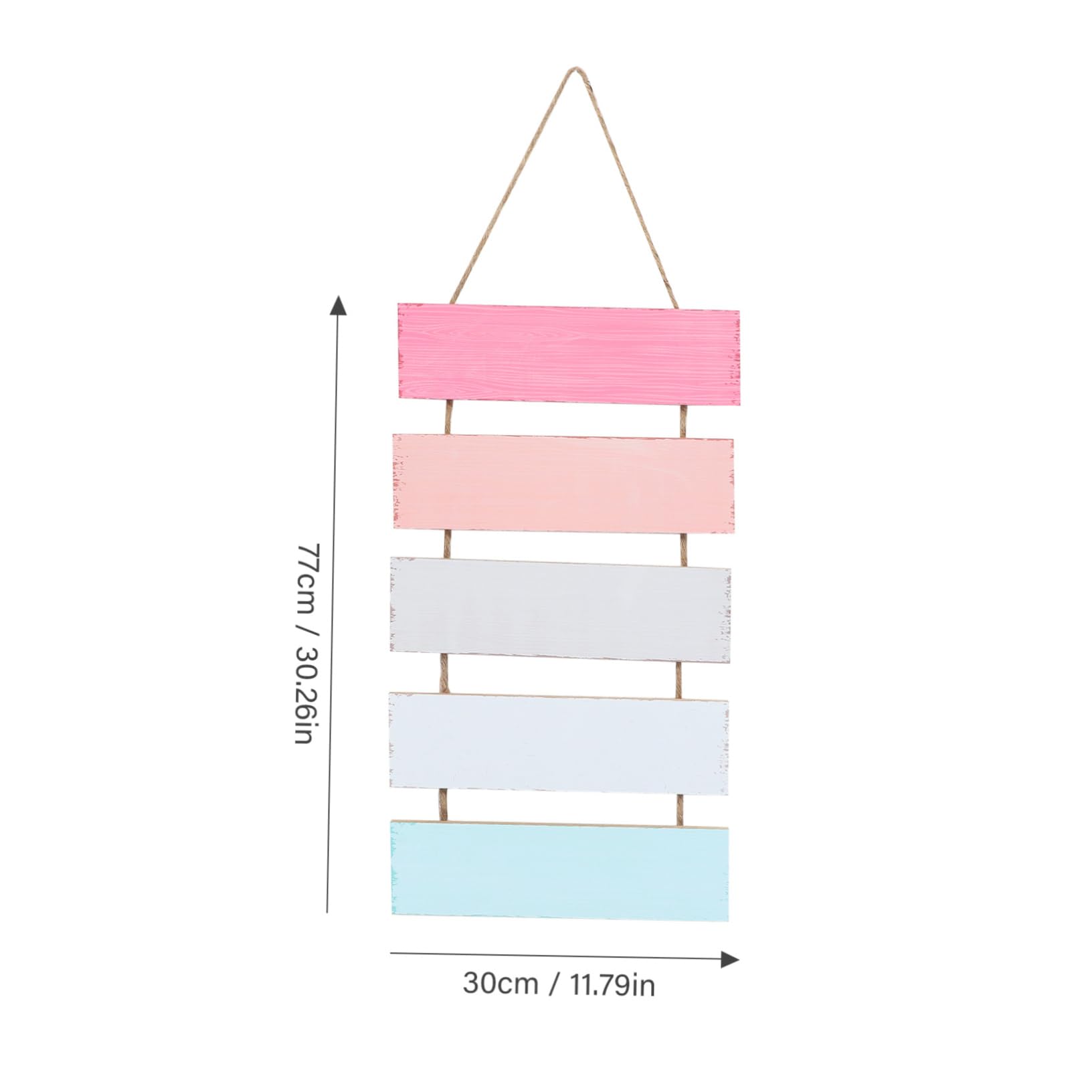 ERINGOGO Elegant 5 Piece Wooden Chalkboard Sign Set Erasable Message Board Wall Decor for Home Office Bar