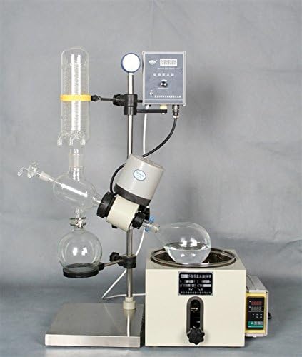 2L High Borosilicate GG3.3 Lab Glass Rotary Evaporator with Rotary Flask with Heater for Distillation/Rotary Evaporator Price