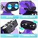 Playsheek Rechargeable Emo Robot with Auto-Demonstration - Remote Control Smart Robot Toy Gift for Kids Age 3+ - Purple