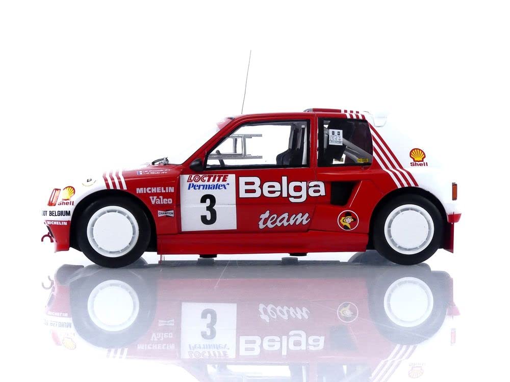 Ixo Model MODELLINO IN SCALA COMPATIBILE CON PEUGEOT 205 T16 N.3 RALLY YPRES 1985 DARNICHE/MAHE 1:18 18RMC135 Ixo Model MODELLINO IN SCALA COMPATIBILE CON PEUGEOT 205 T16 N.3 RALLY YPRES 1985 DARNICHE/MAHE 1:18 18RMC135