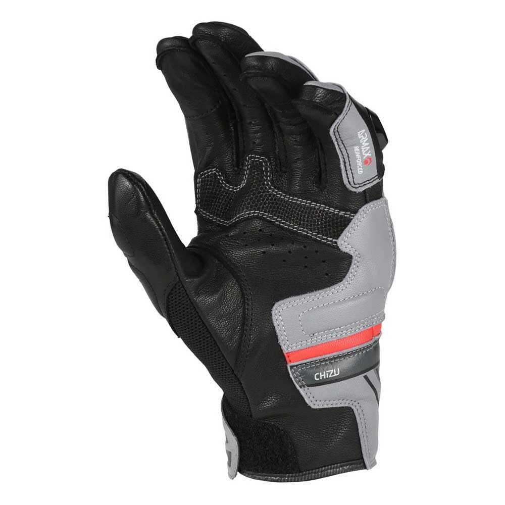 Macna Guanti moto Chizu M Grigio/Nero