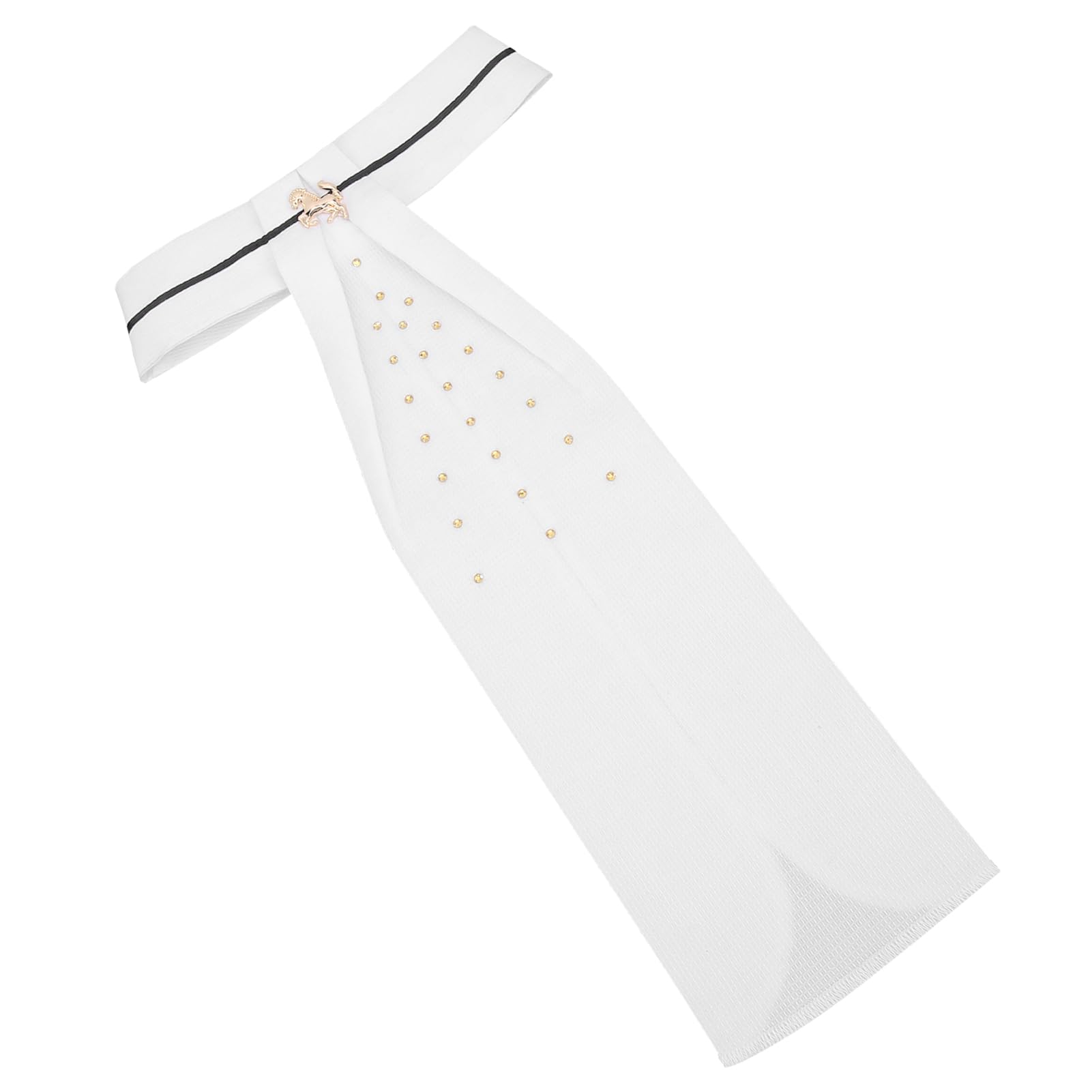 zottel Cravate en Coton pour Adulte, Belle Apparence pour Adulte, Pratique avec Taille Libre pour compétition équestre Professionnelle.