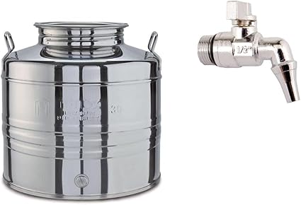 Contenitore per Olio in Acciaio Inox Il Gioiello - Sapori Nostri