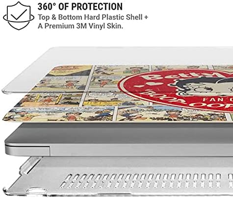 Skinit Case + Skin Compatible with MacBook Air 13in (2020) - Officially Licensed Betty Boop Betty Boop Comic Strip Design