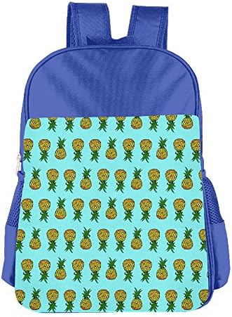Tropical Fruit Pineapple Pattern Children's Backpack School Bag Suitable For 4-15 Year Olds